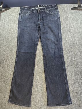 7 For All Mankind A Pocket Bootcut Jeans Mens 36 Dark Wash Premium Denim
